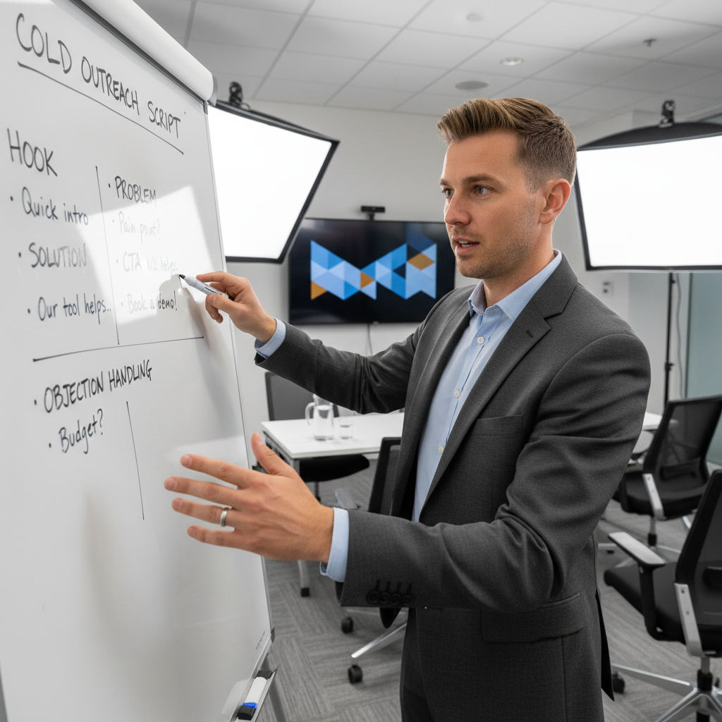 AI email coaching for sales cold outreach improvement