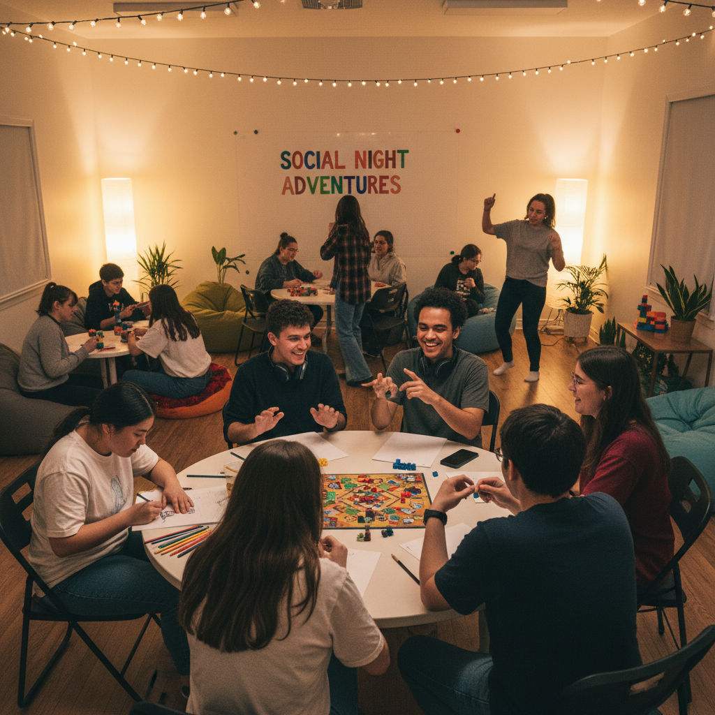 Thriving Tree Teaching — social night program with neurodivergent youth in Charlottetown PEI