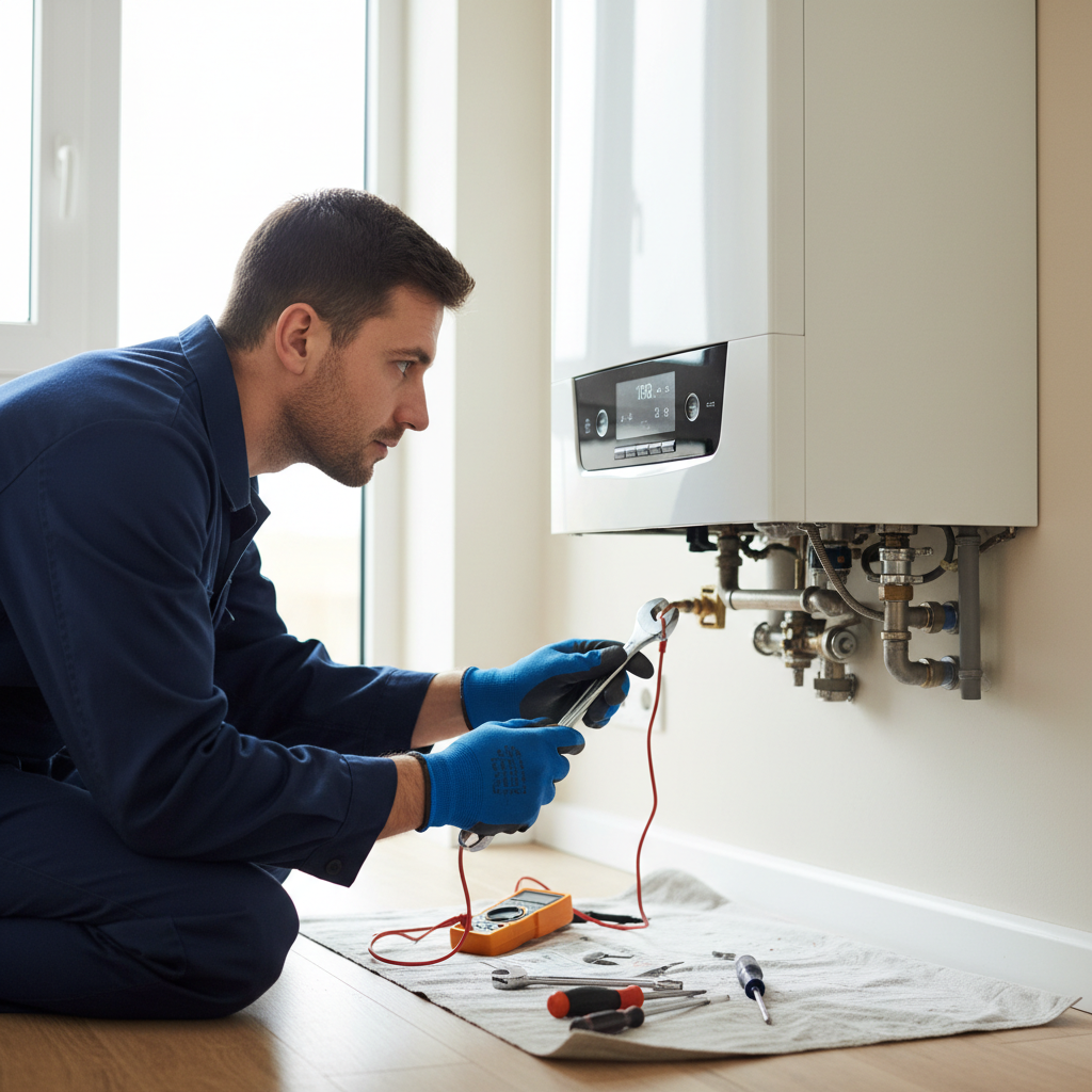 Fitz-Coy Ucef Davis, founder and lead engineer at London Boiler Care