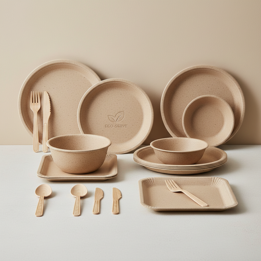 Одноразовая посуда для кафе и ресторанов