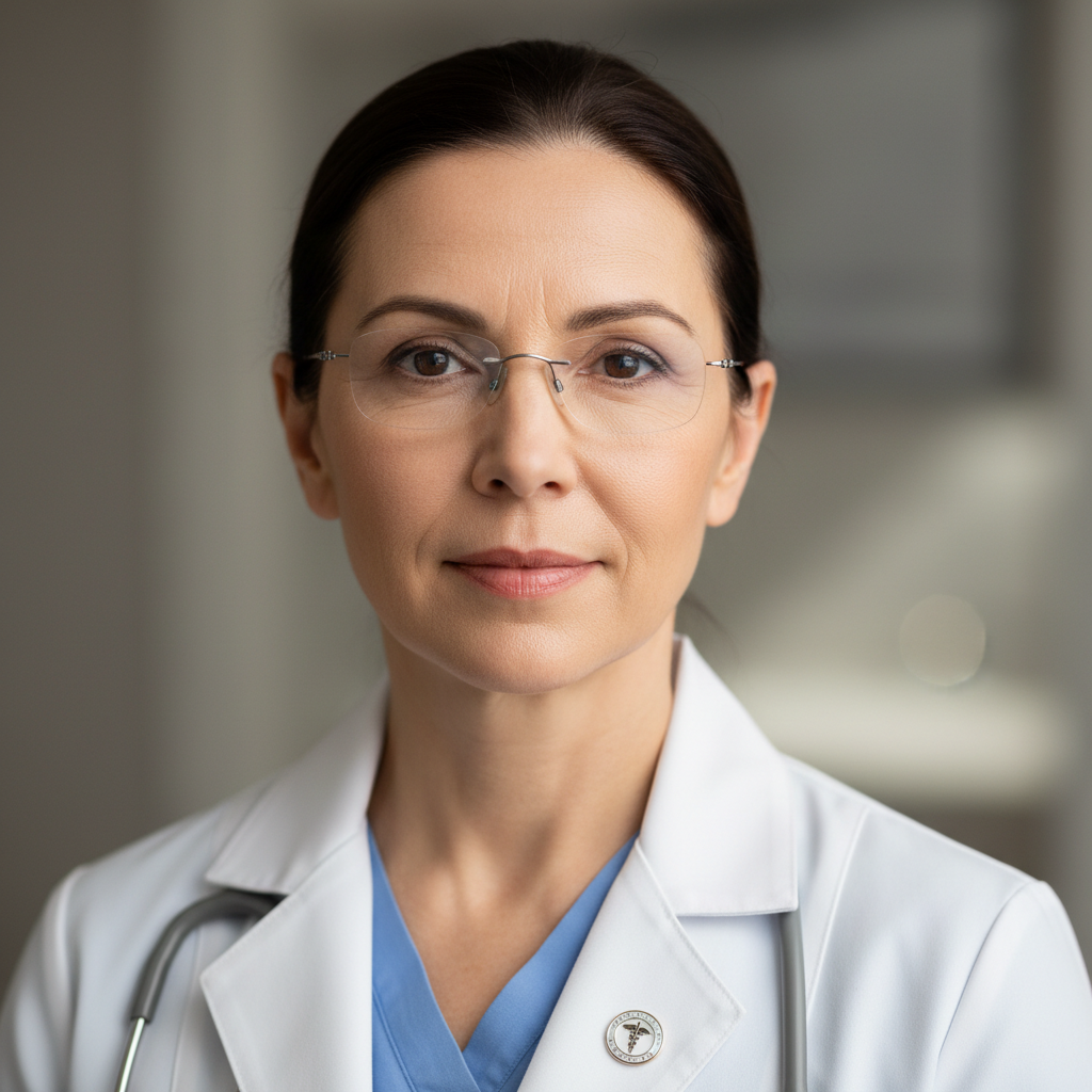 Dr. Emily Rodriguez, Director of HealthFirst Medical testimonial portrait