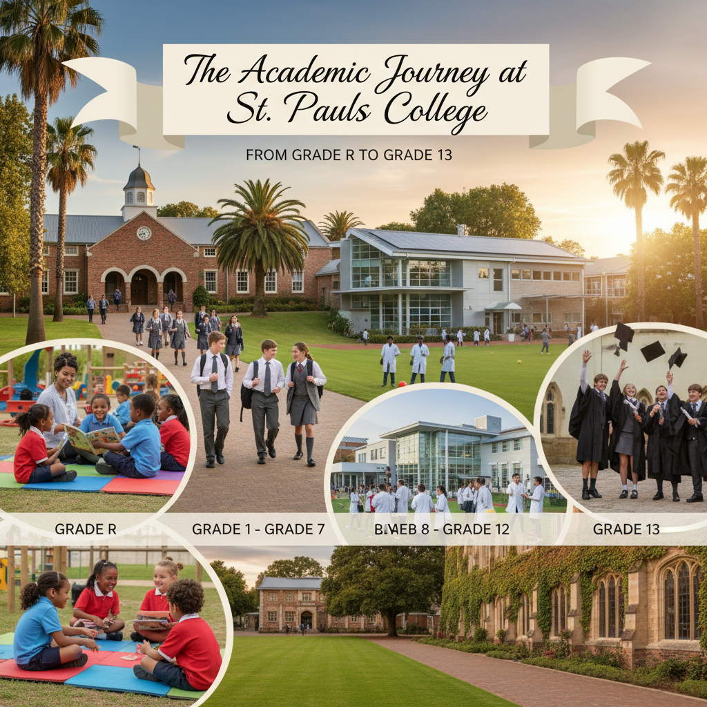 The Academic Journey at St Pauls College — from Grade R to Grade 13