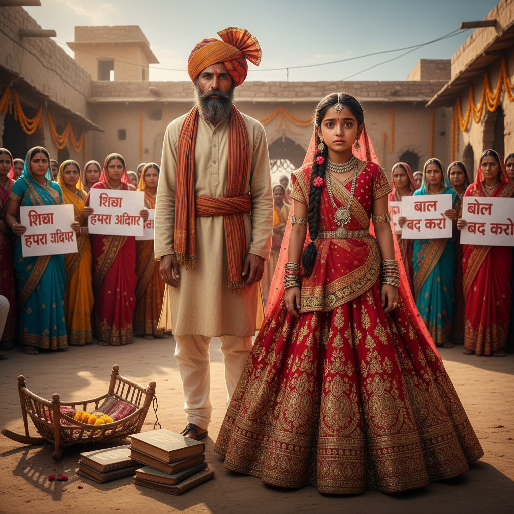 Affiche de la série Balika Vadhu — L'Enfant Mariée