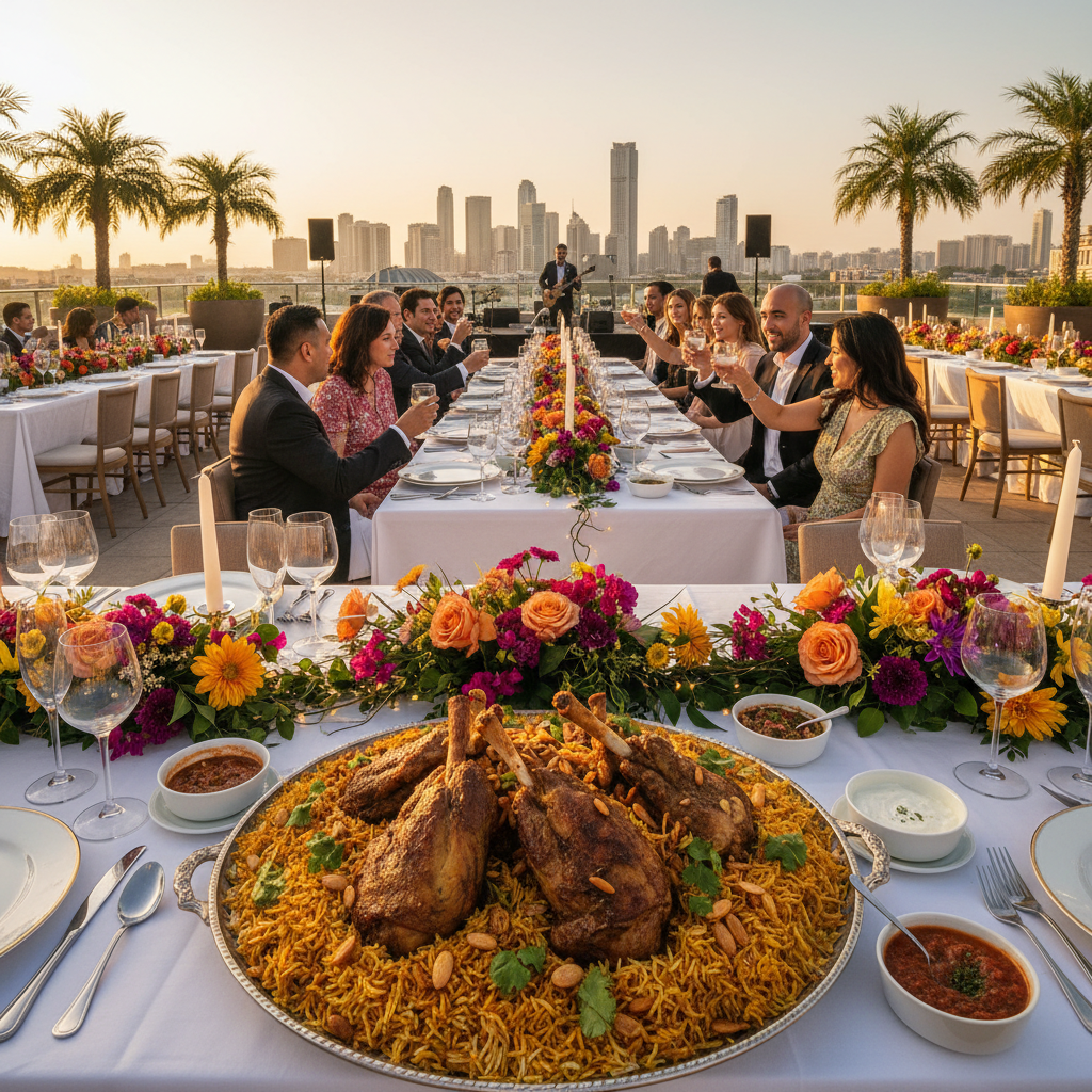 Ahmed Al Mansoori, MelaRose restaurant guest