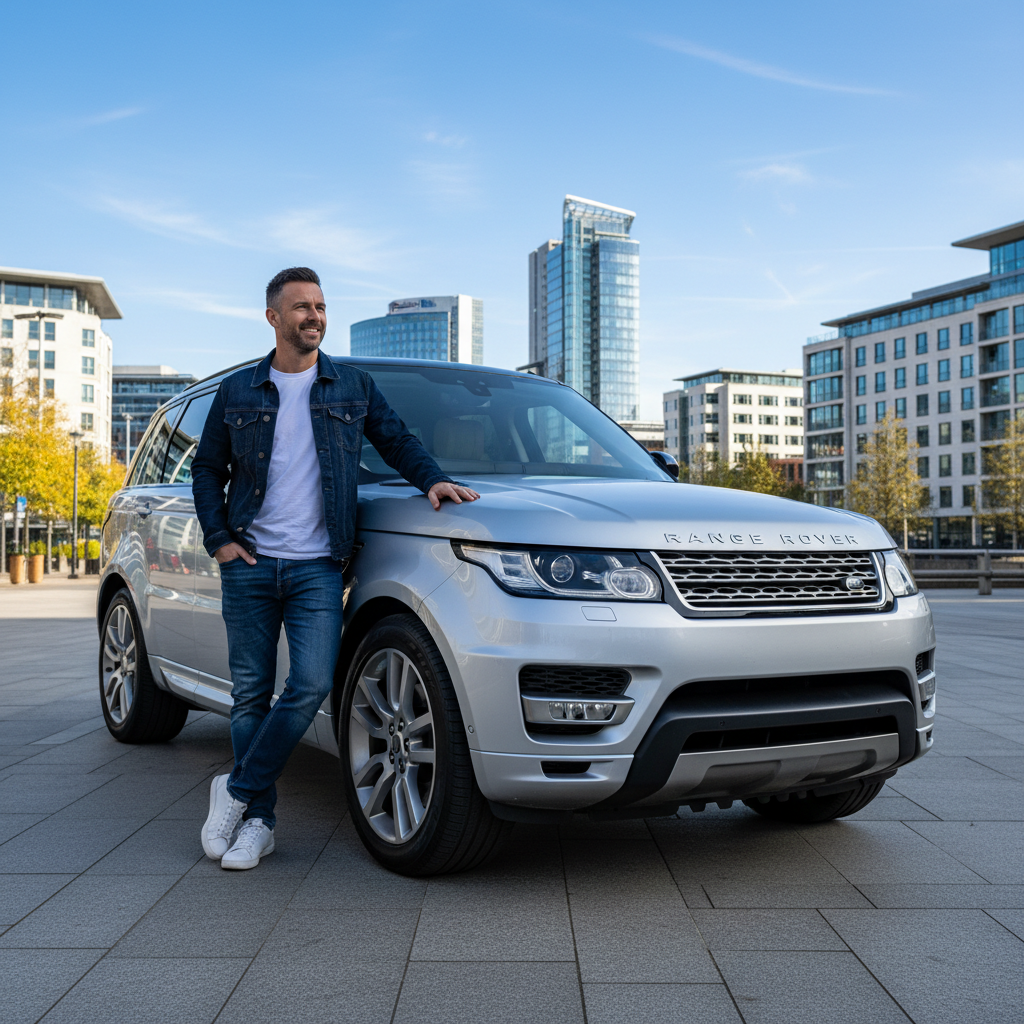Marcus Griffith, Range Rover Sport owner from Cardiff Wales