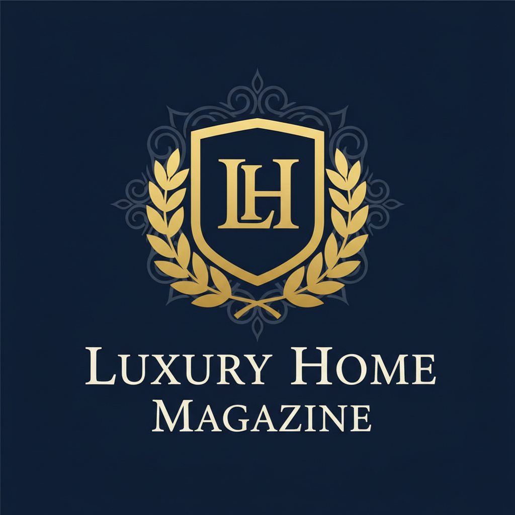 Luxe Interiors and Design magazine logo in sophisticated typography