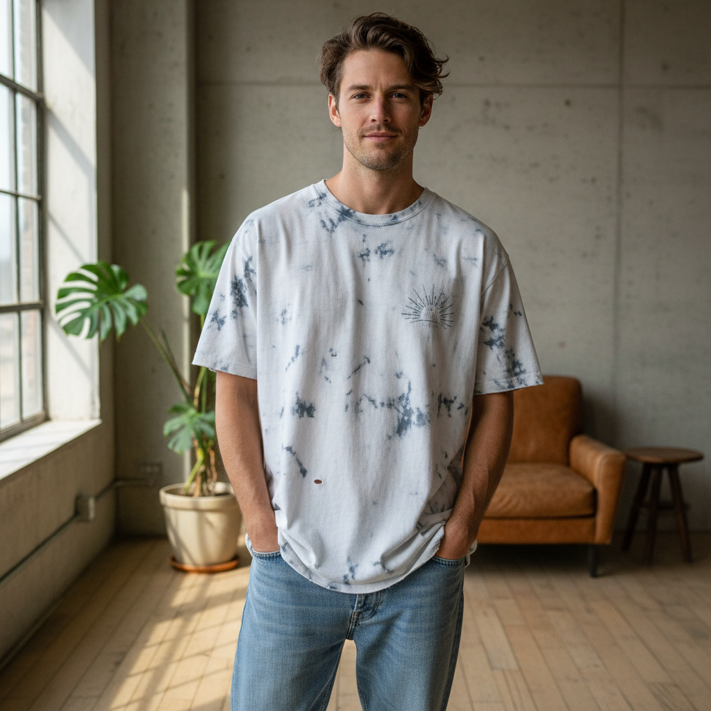Acid Wash Heavyweight Tee product thumbnail in cart
