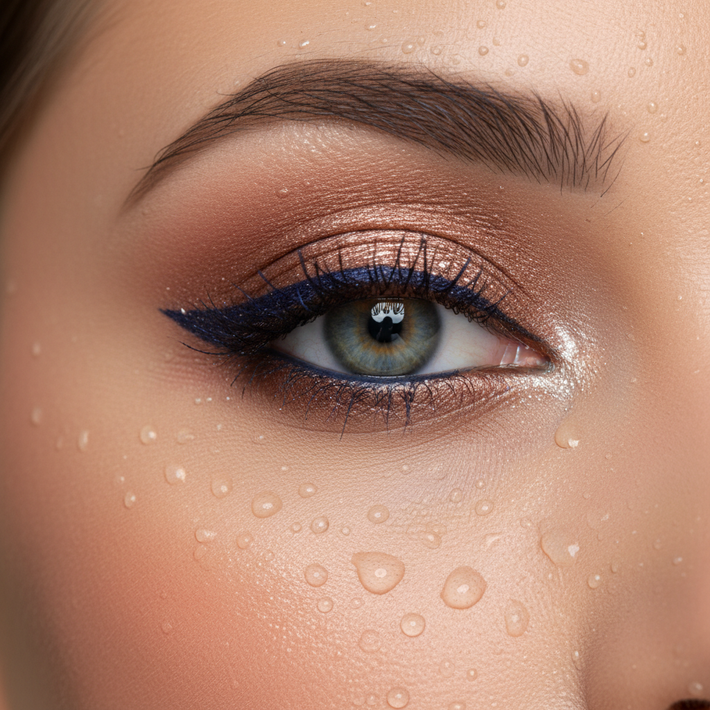 Liquid Chrome Liner — Metallic that moves