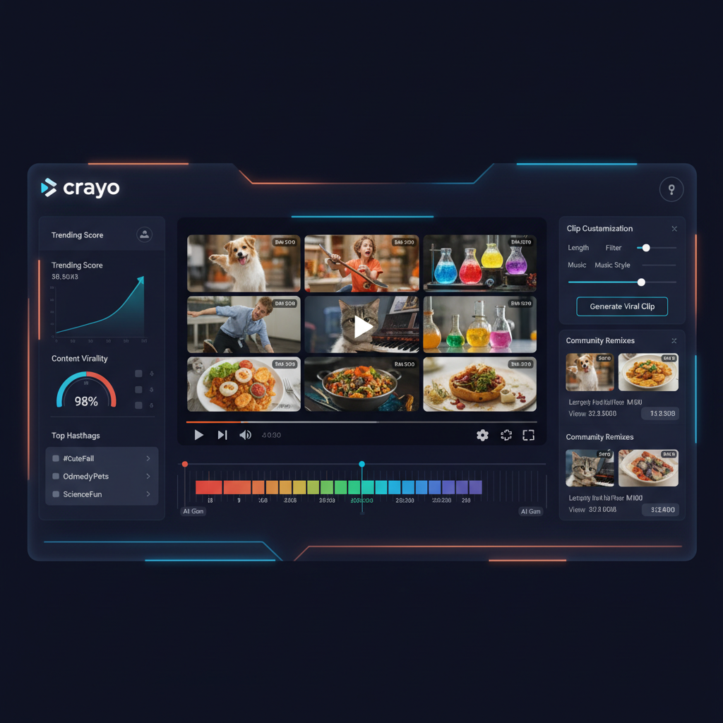 AI video repurposing extracting engaging clips automatically