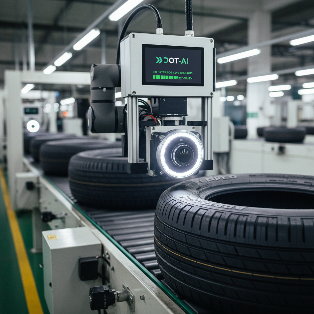 Apollo Tyres DOT code AI inspection — real production deployment