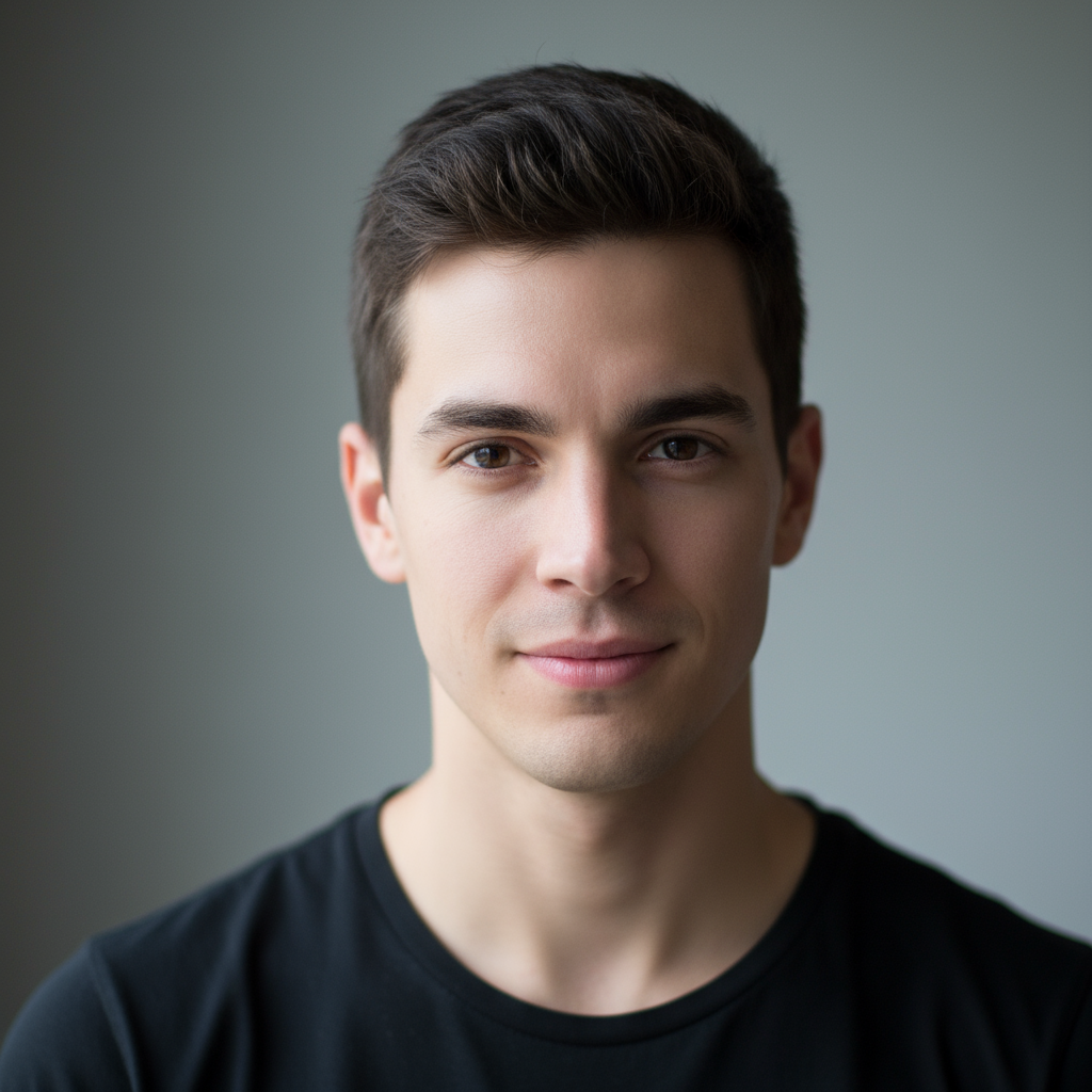 Portrait of Colton Collins, satisfied client