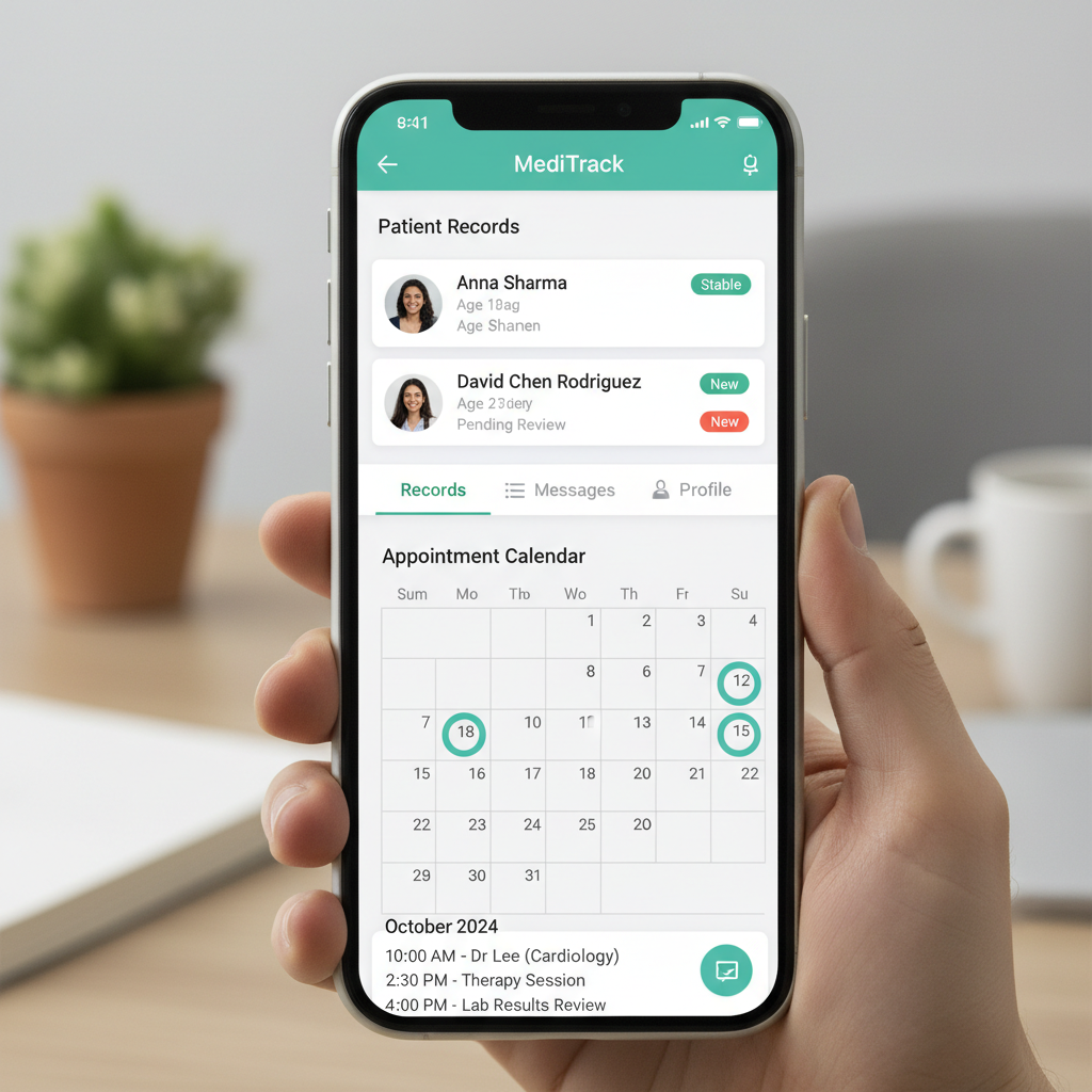 Application médecin Maroc gestion patients RDV - logiciel cabinet médical