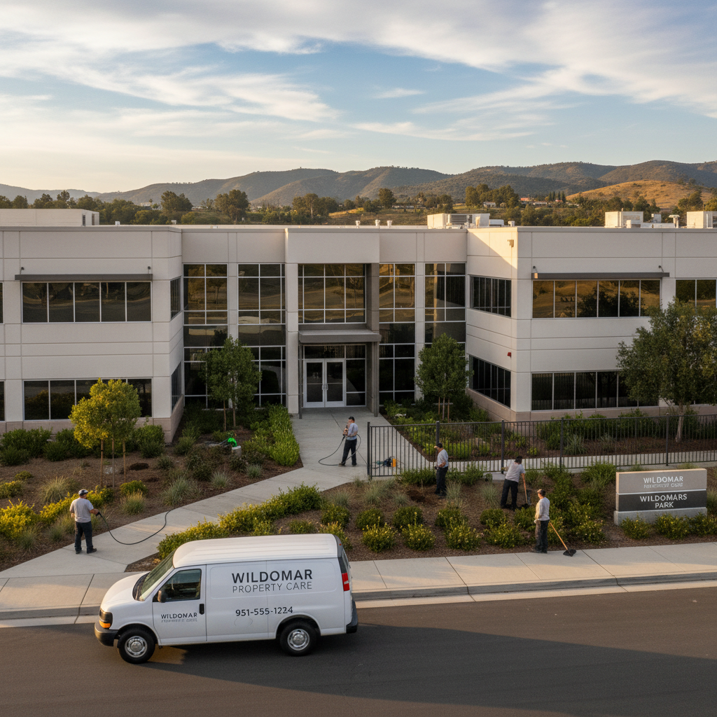 Professional commercial property maintenance in Wildomar California
