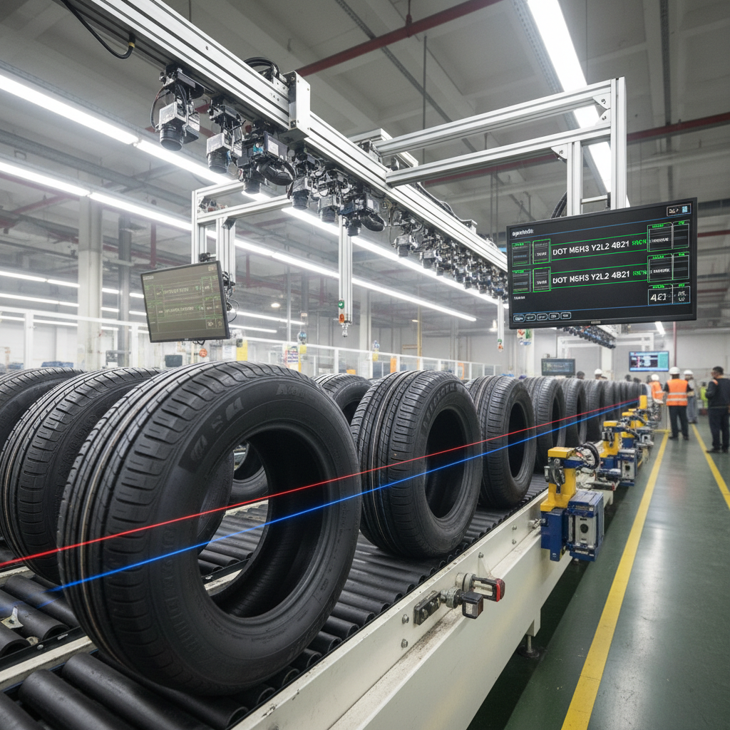 Apollo Tyres DOT code AI inspection system — real production deployment screenshot