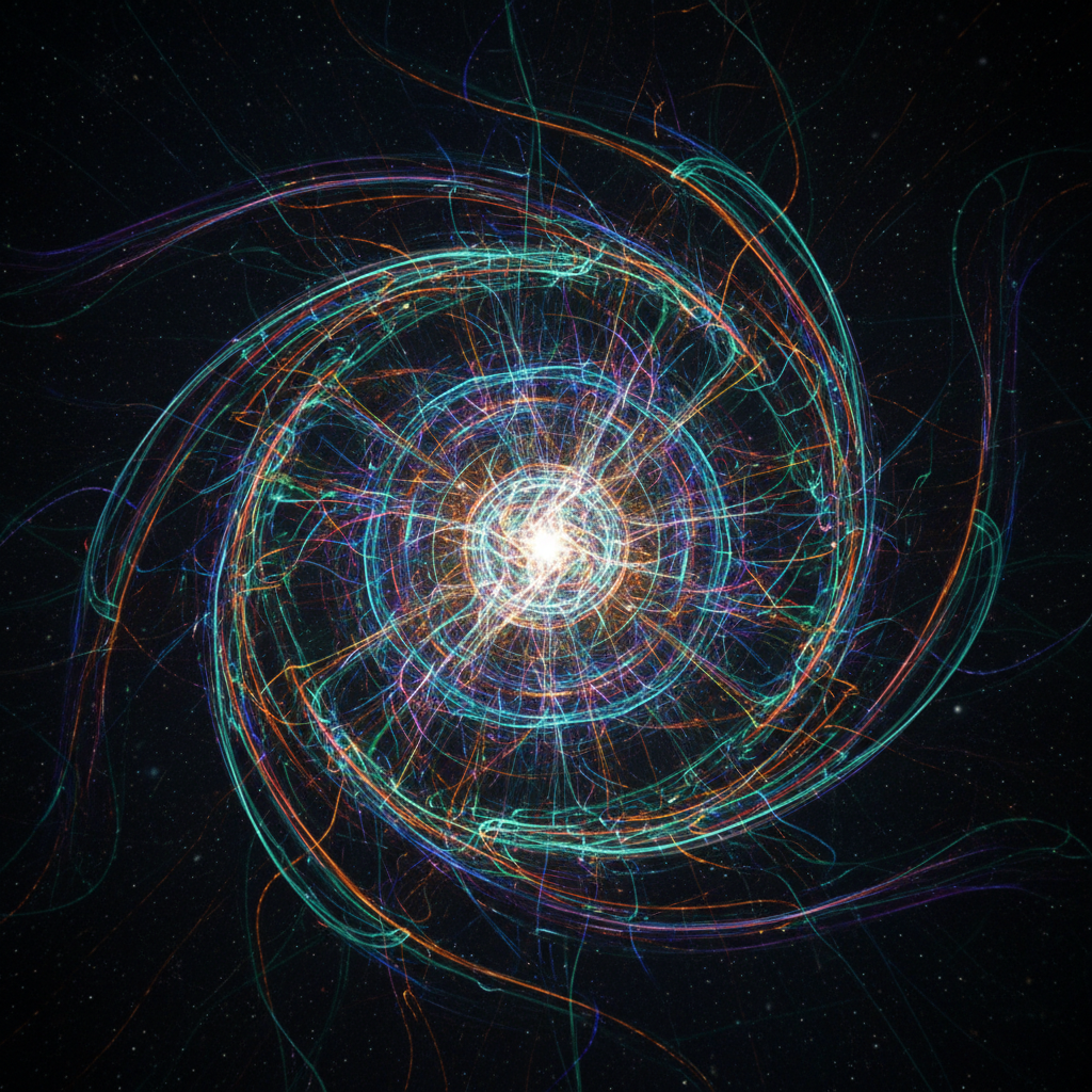 Abstract nuclear light patterns
