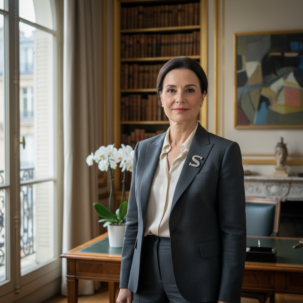 Portrait of Véronique Laâbi, syndic council president at 14 rue Championnet Paris