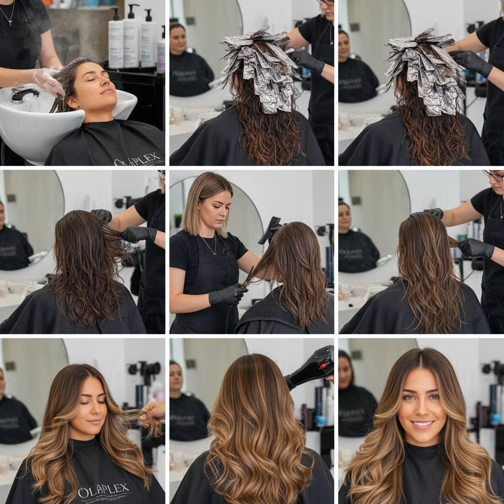 Full Hair Braiding & Styling beauty service in Nairobi CBD by Amina Beauty Studio