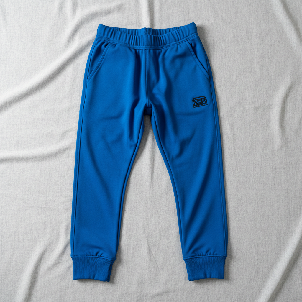 Stretch joggers for kids hip-hop dancing with tapered fit and deep pockets