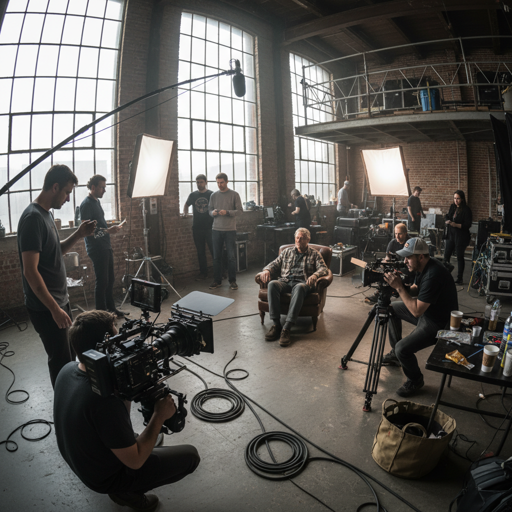 Thumbnail for Raw Footage — Location Shoot Day 3