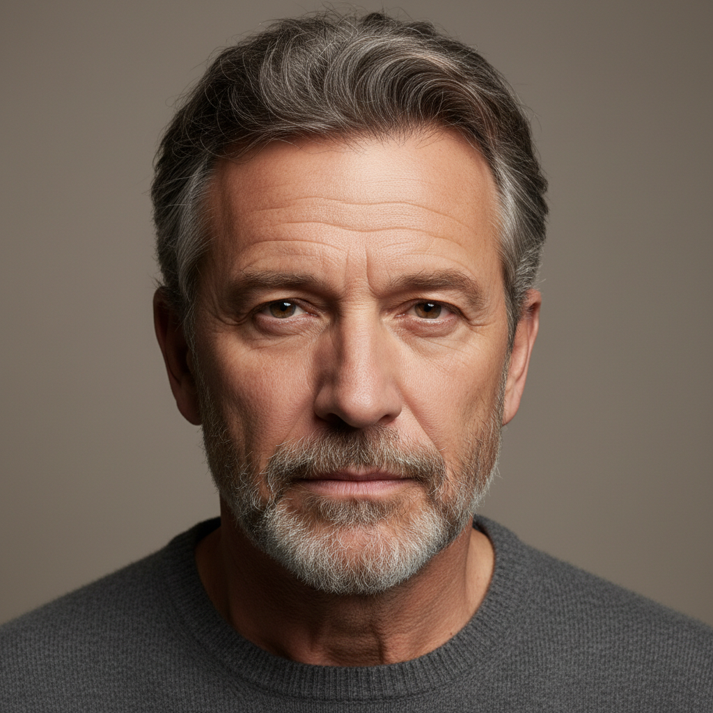 Marcus Webb actor headshot with neutral background