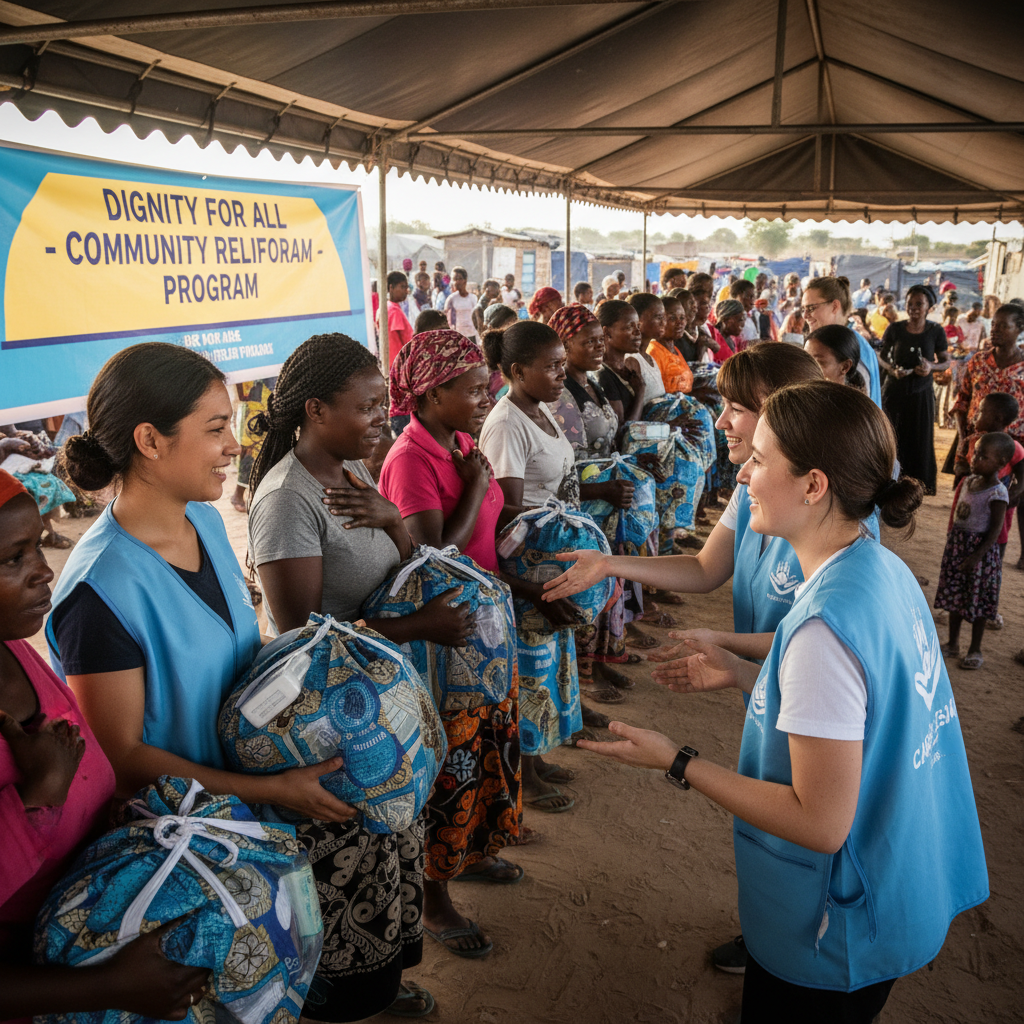 GIZ distributes dignity kits to support women and girls in South Sudan