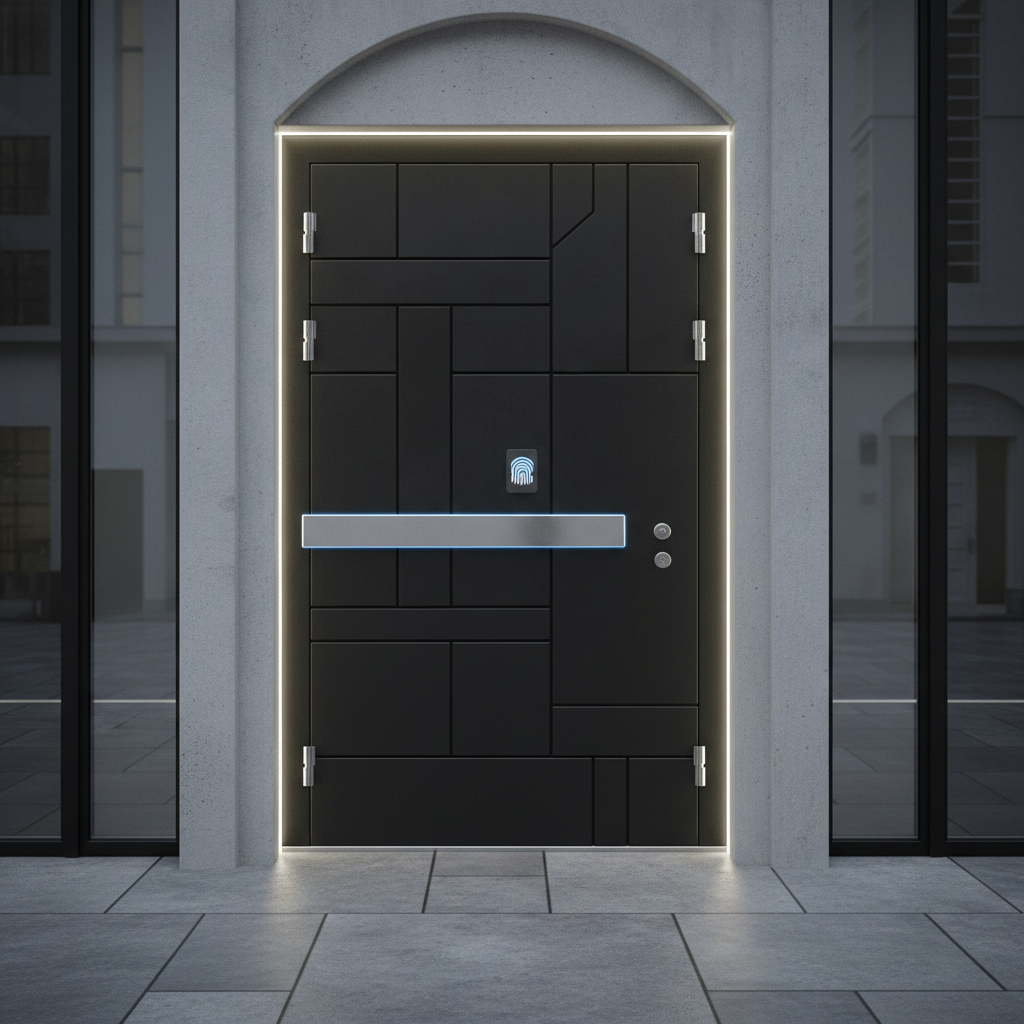 Porte Blindée Acier Premium 90x210