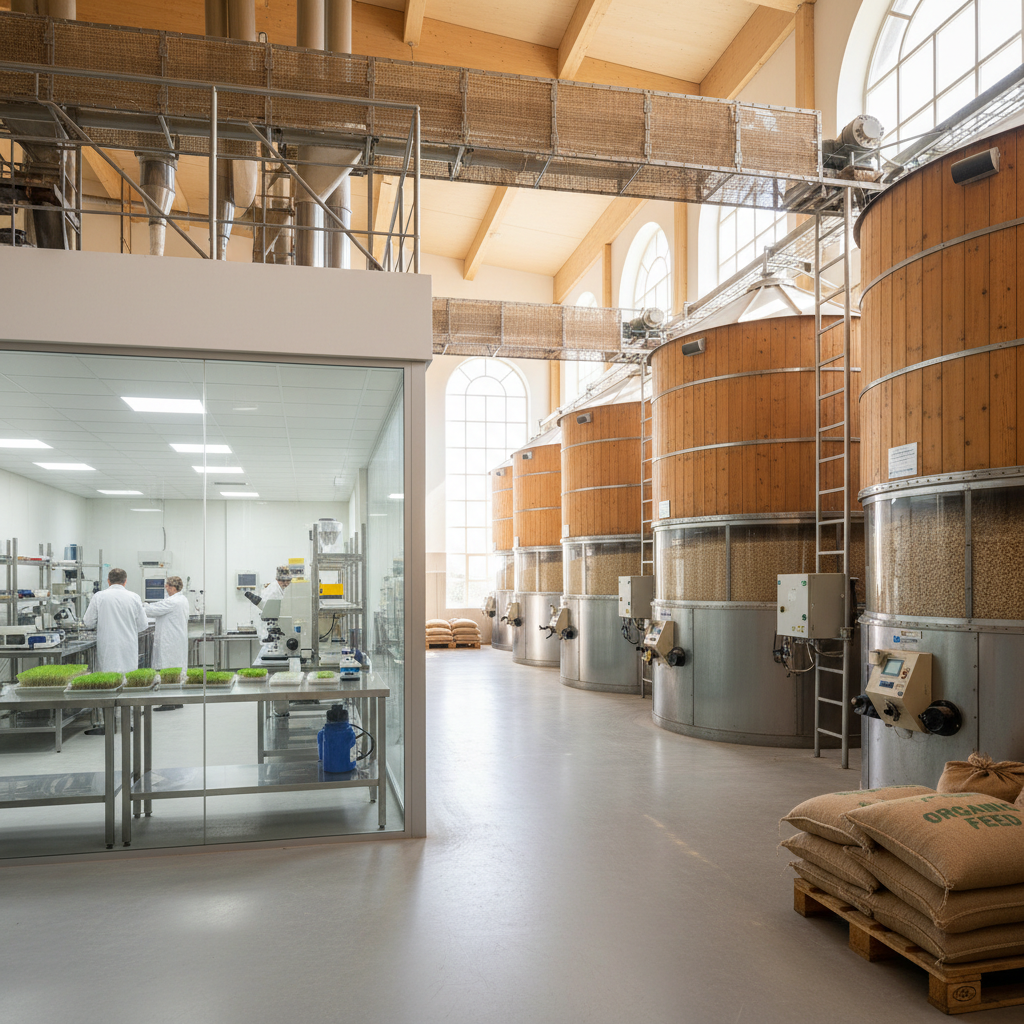 Wood vinegar production facility with natural extraction equipment, organic processing methods