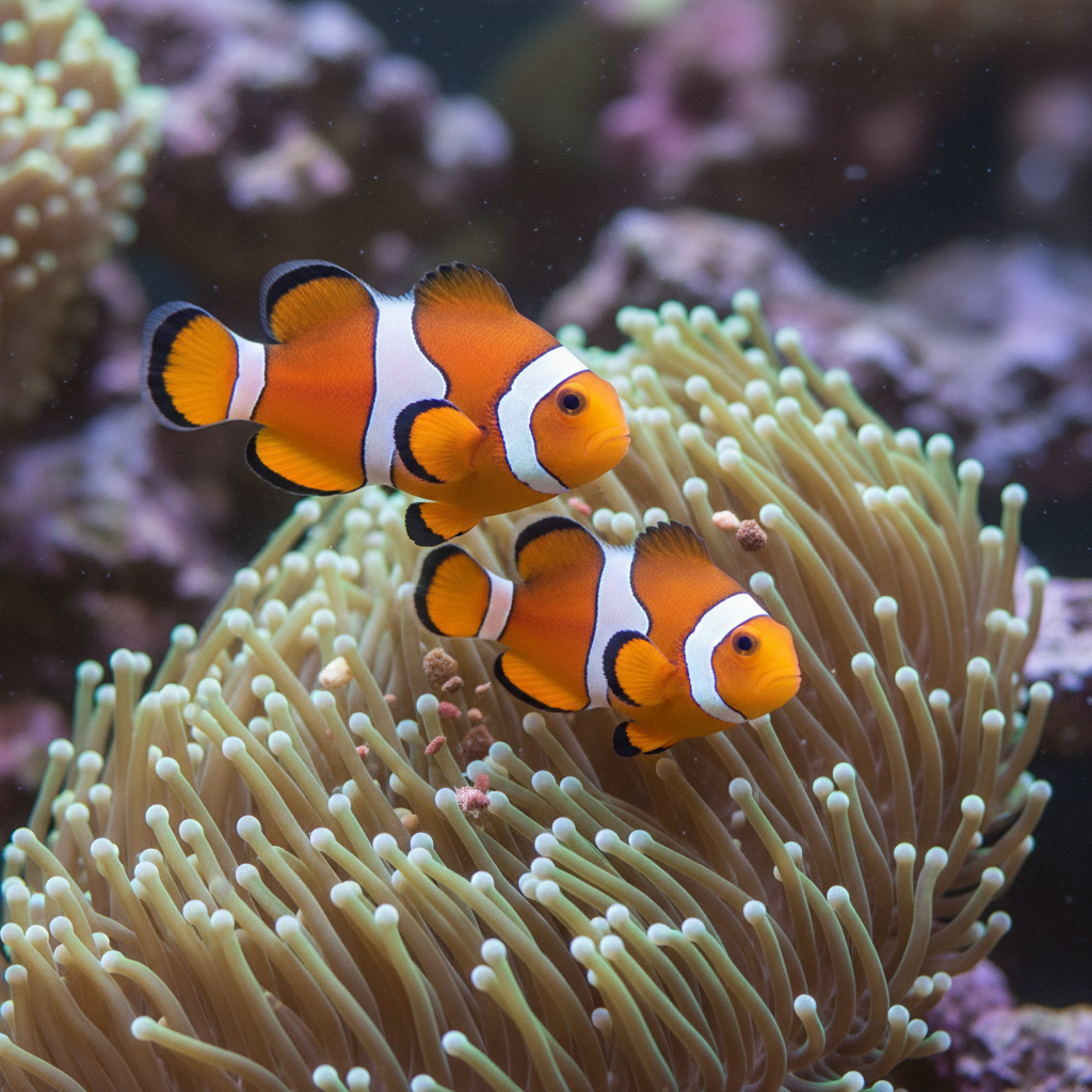 Clownfish Pair — True Percula Captive Bred — aquatic listing from Melbourne, VIC