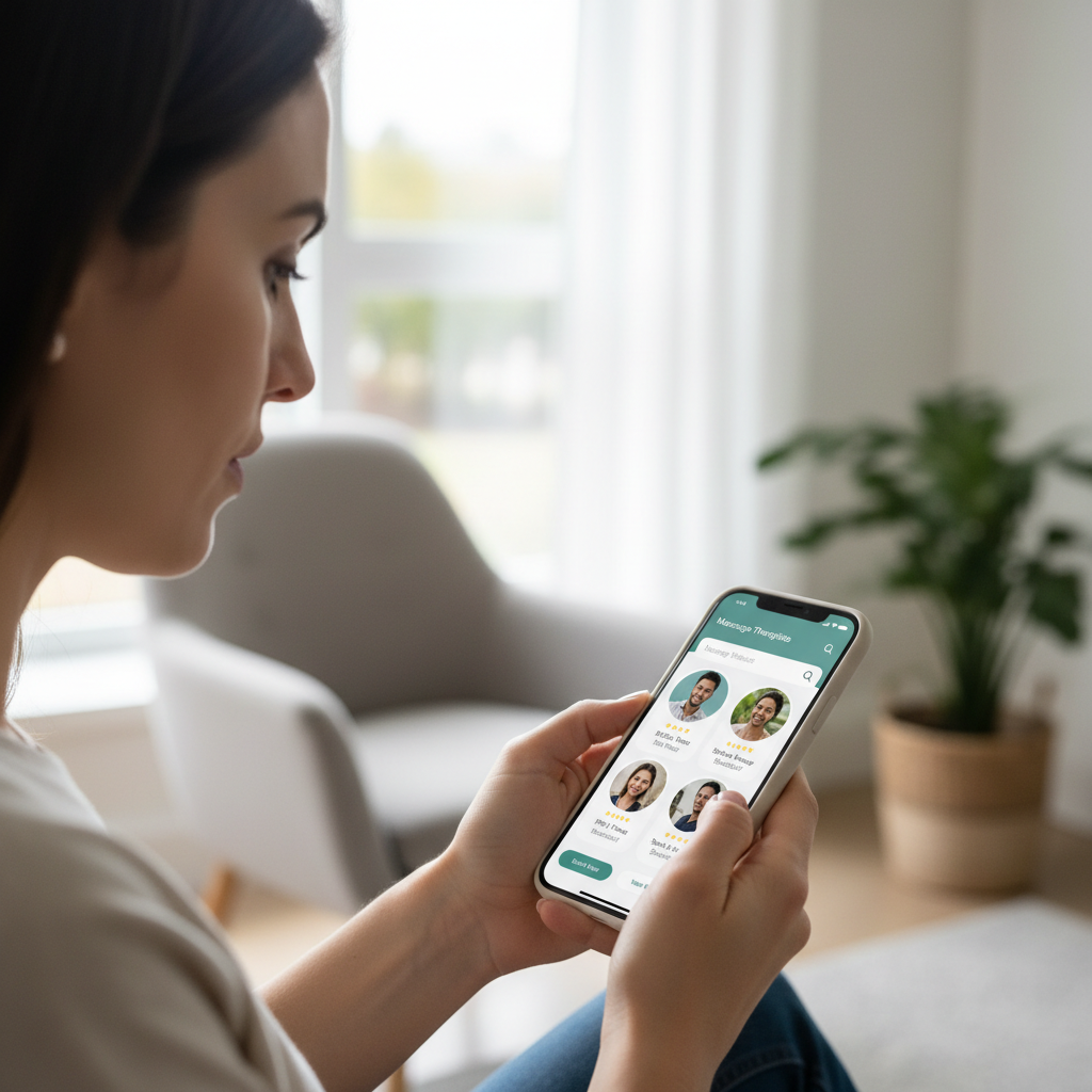 Browsing doctors on a medical platform