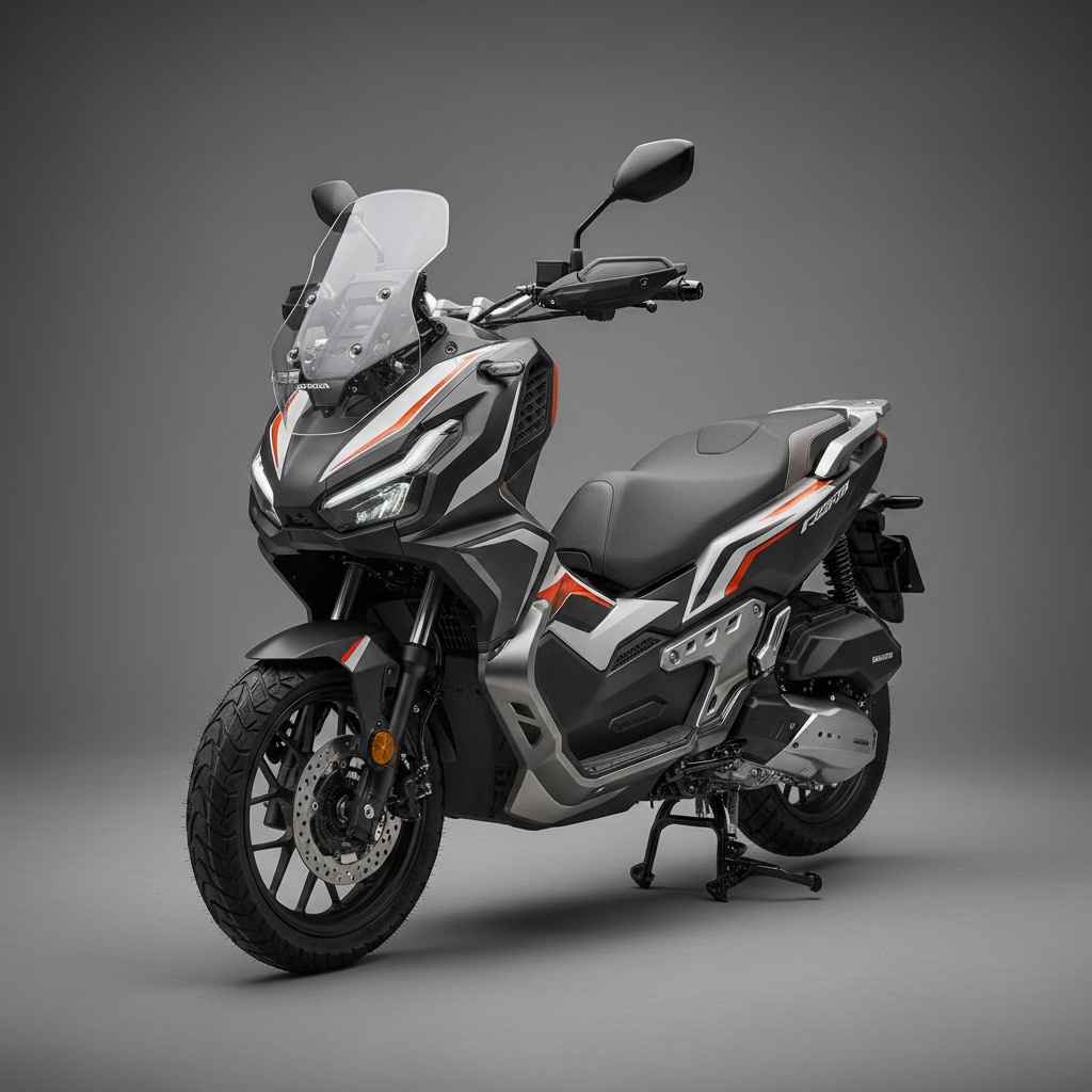 Honda ADV160 en gris mate