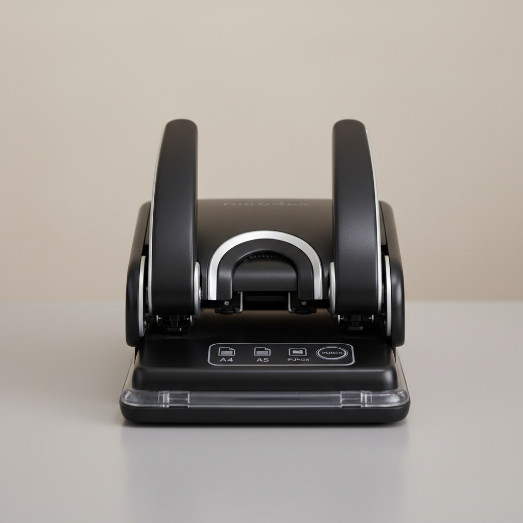 Black hole punch machine for office documents