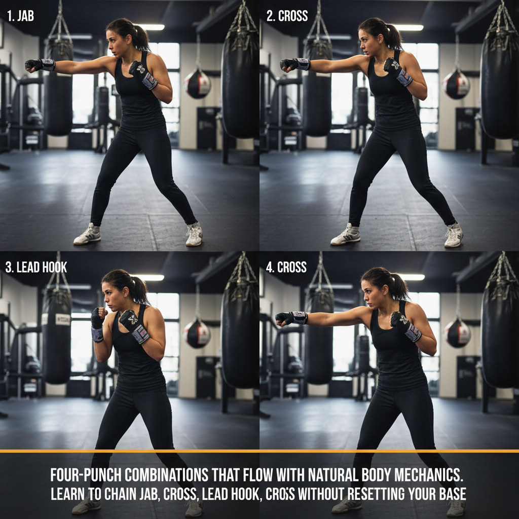 Advanced Boxing Combination: 1-2-3-2 Hook training lesson thumbnail