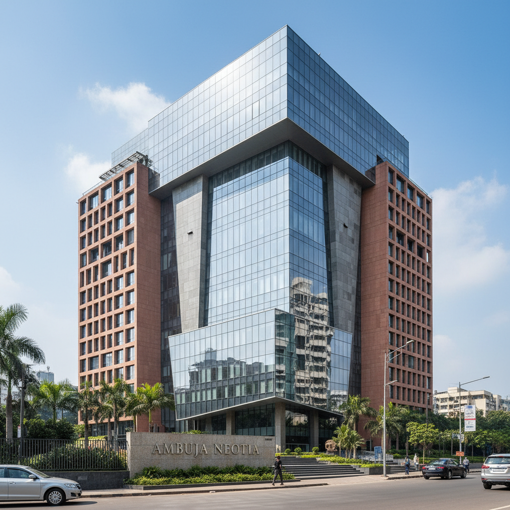 Ambuja Neotia Group headquarters building in Kolkata showcasing premium architecture