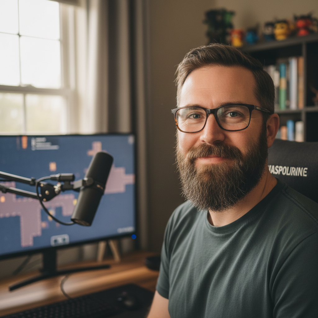 Corridor Crew channel avatar showing a man with a beard smiling