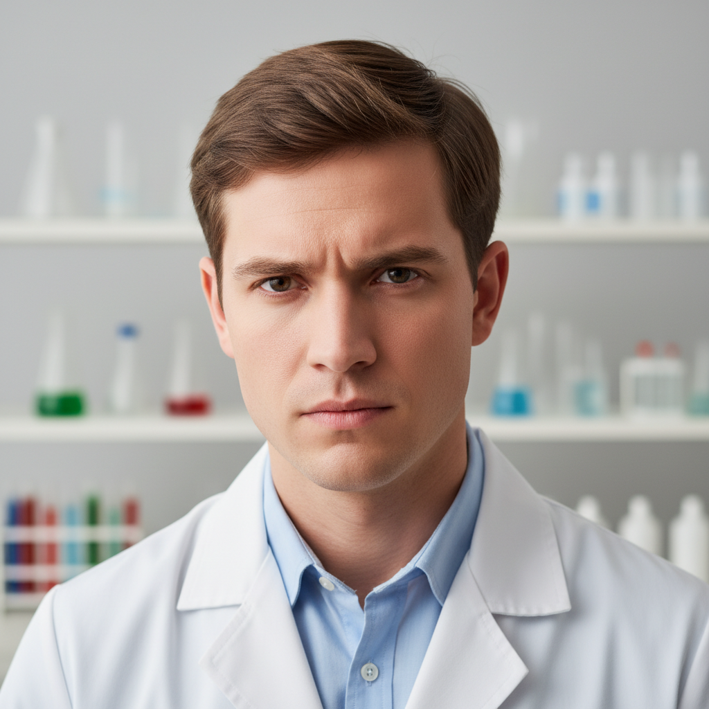 Professional headshot of Prof. James Whitfield, male researcher in dark blazer with confident expression