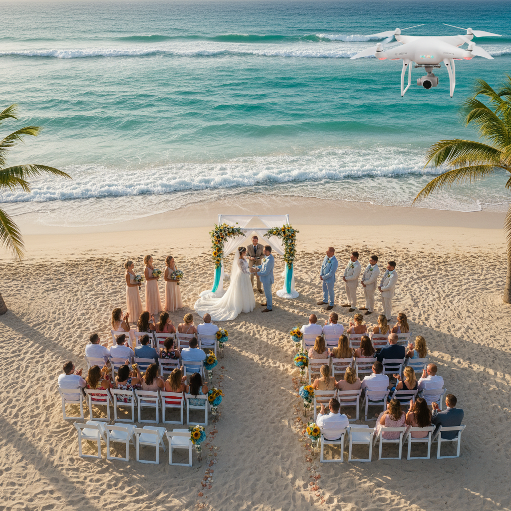 Vidéo drone événementiel Maroc - mariage festival conférence prise de vue aérienne Casablanca