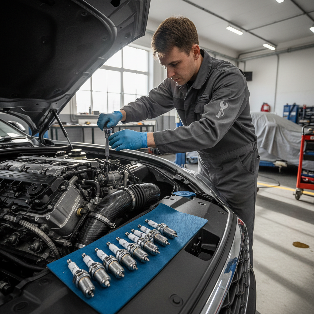 Spark plugs and ignition components for small engine repair