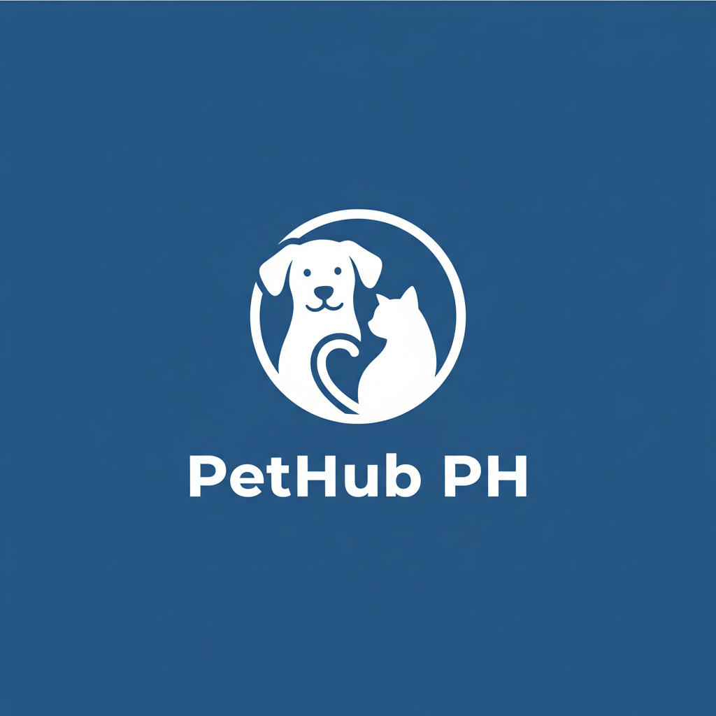 PetHub PH official account logo on blue background