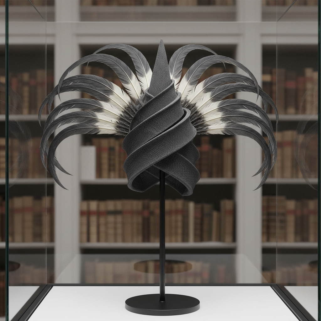 The Cornet, a handcrafted Editorial & Campaign headpiece by Brim