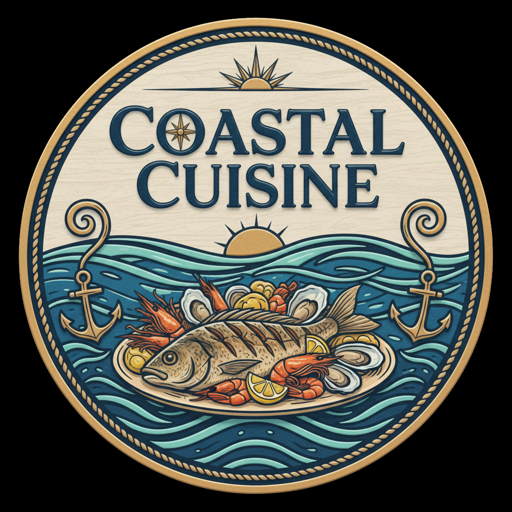 Chef Priya Nair presenting a beautifully arranged coastal seafood platter