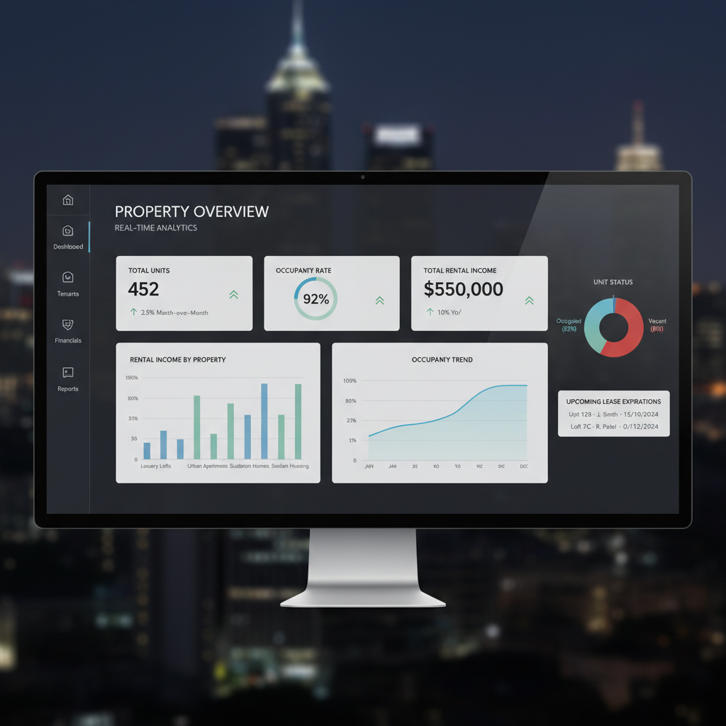 Modern SaaS dashboard interface showing yacht booking management analytics