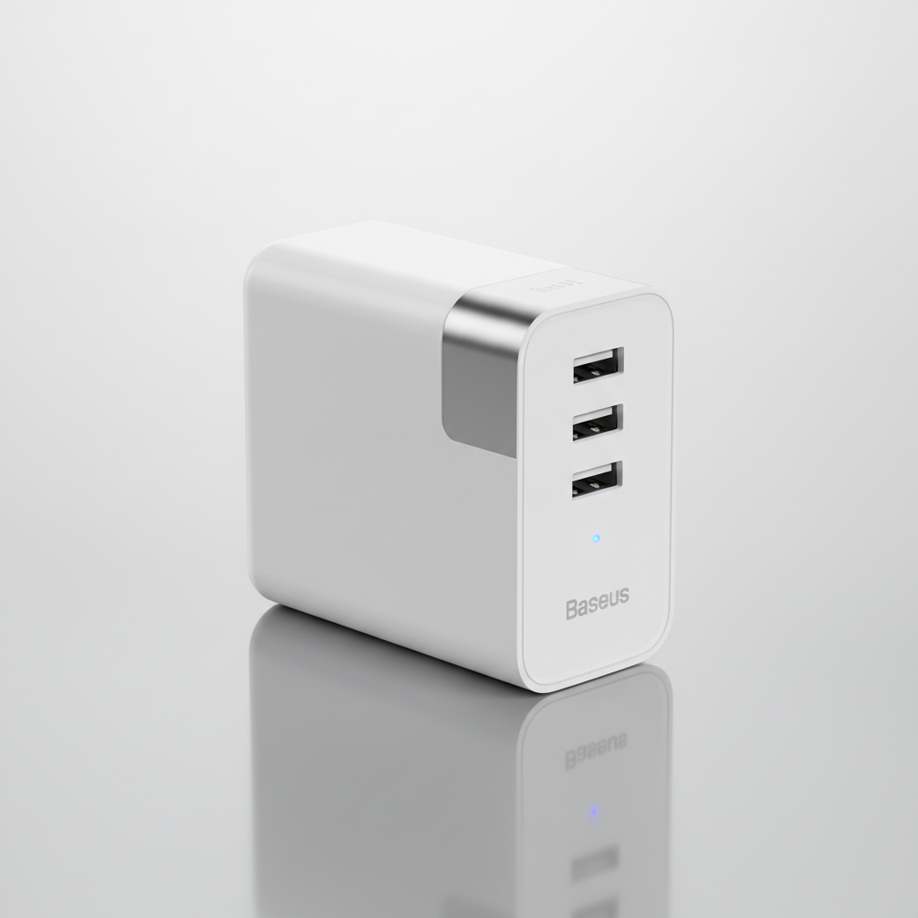 Karikues kompakt GaN 65W me tre porte