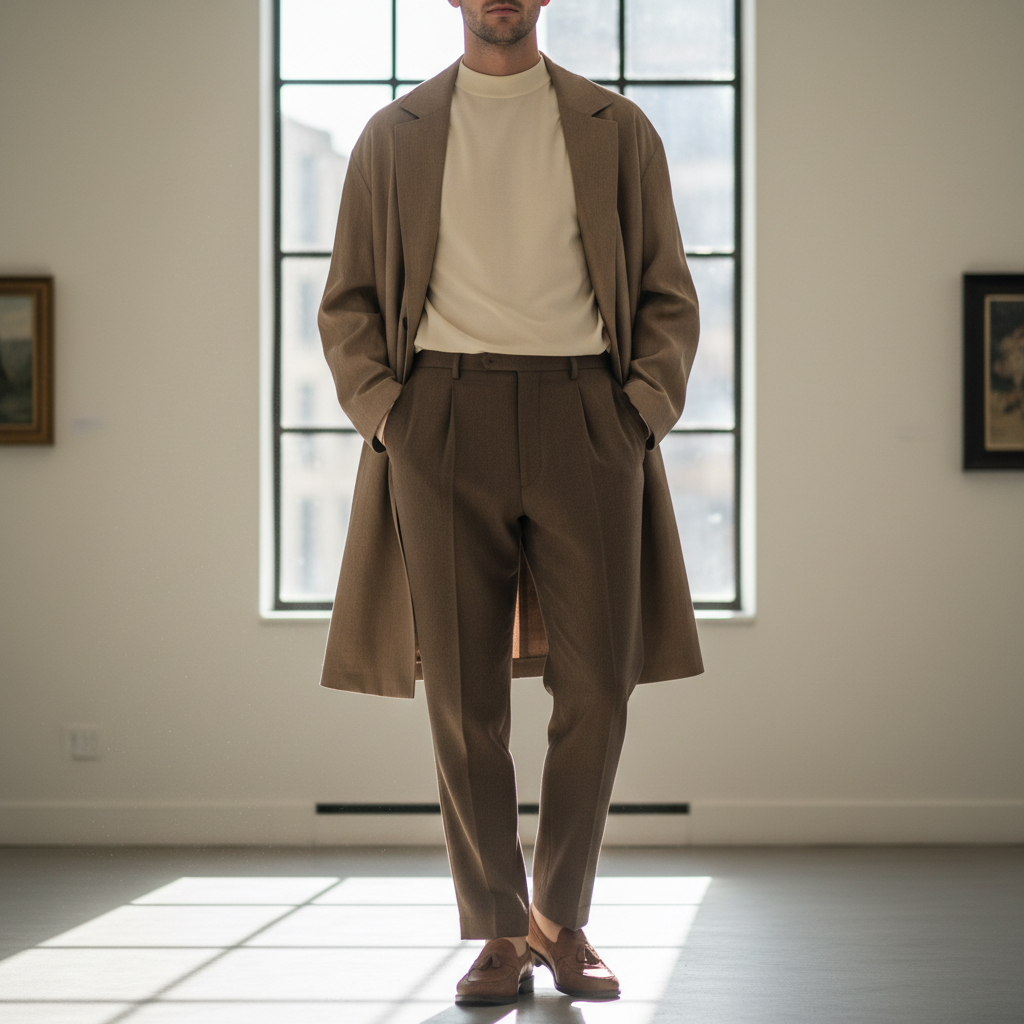 British man in casual shirt, guest James Thornton