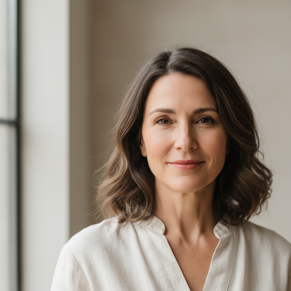 Professional headshot of Kathy McGee, wellness practitioner
