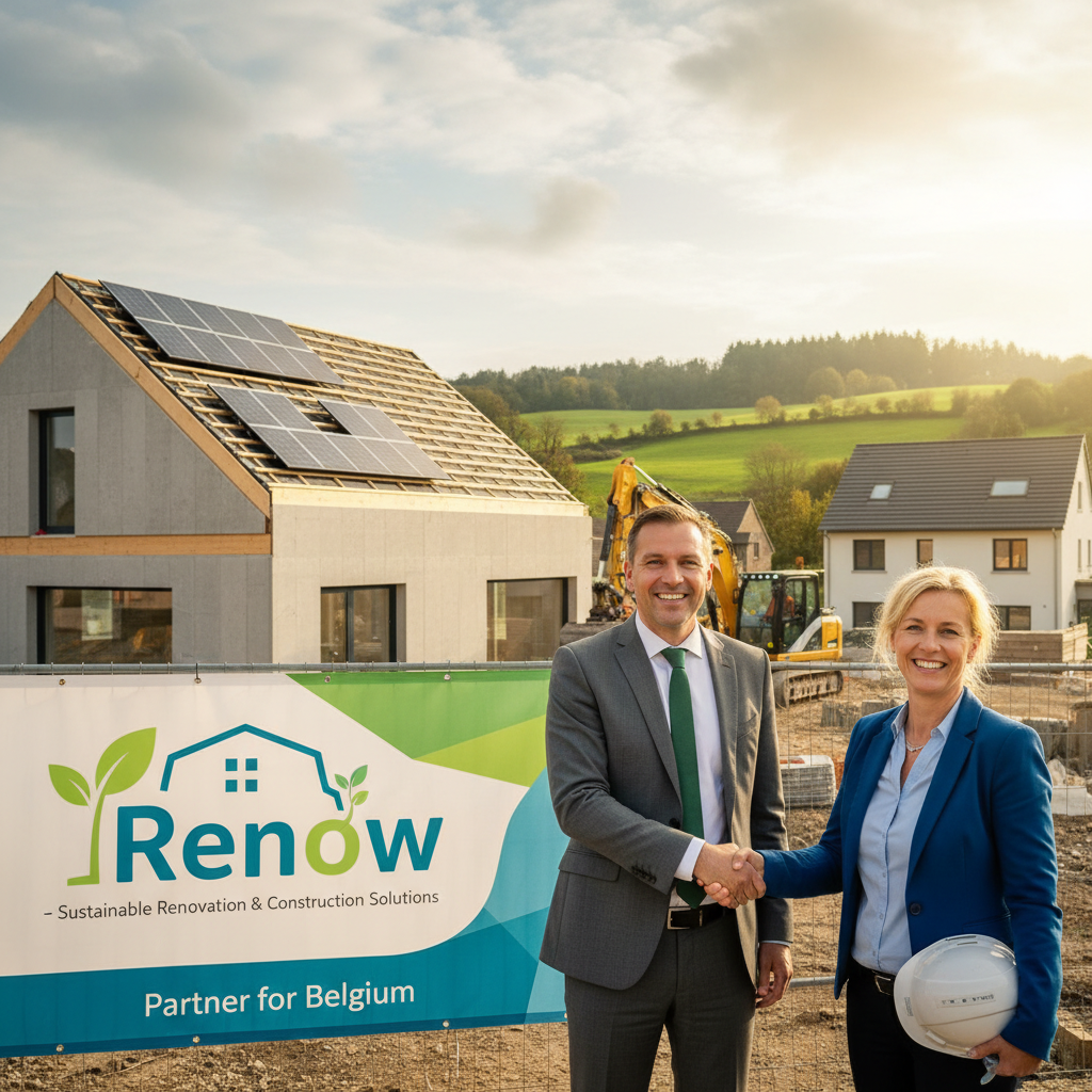 Partenaire Renow pour solutions de rénovation et construction durables en Belgique