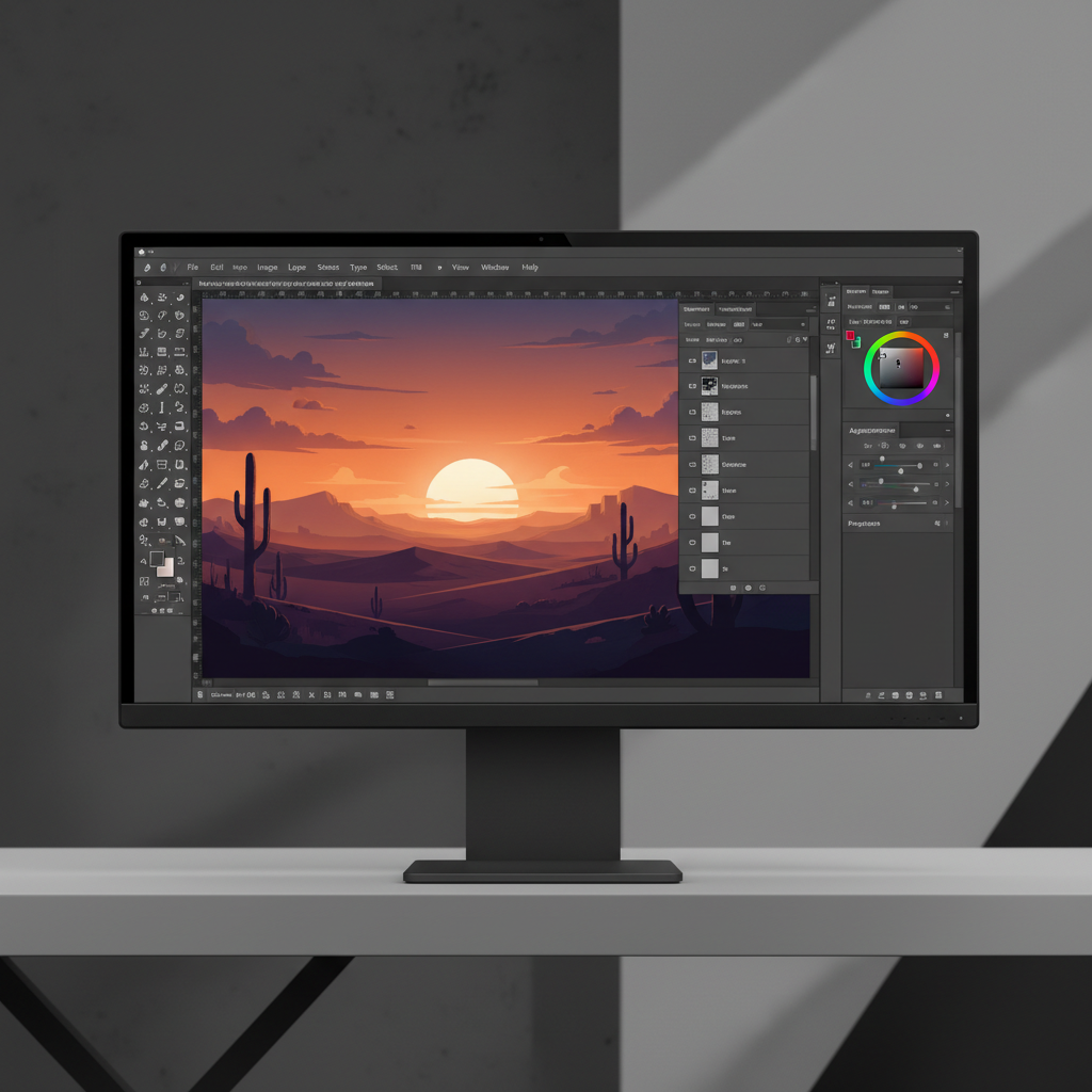 AI design tool for social media and marketing assets