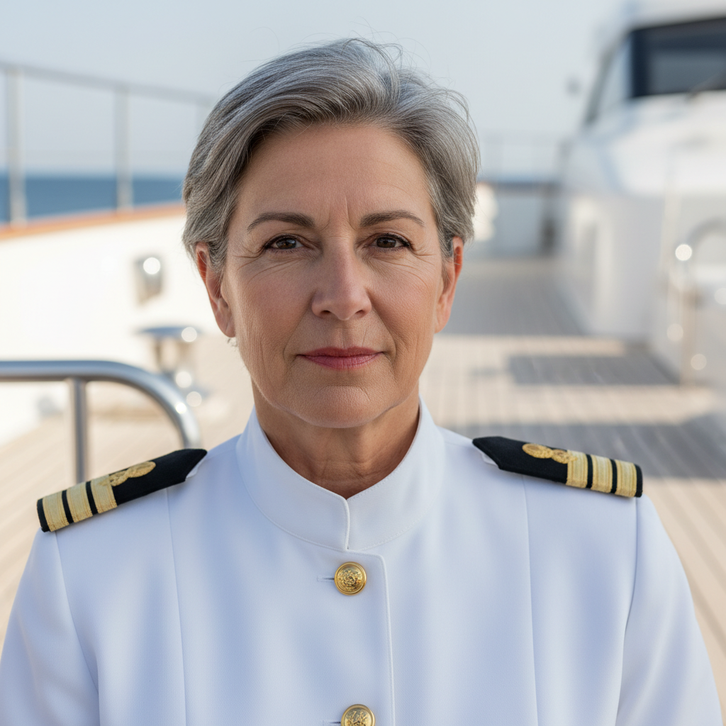 Maria Papadopoulos, COO of CS Tanker, professional headshot, maritime executive