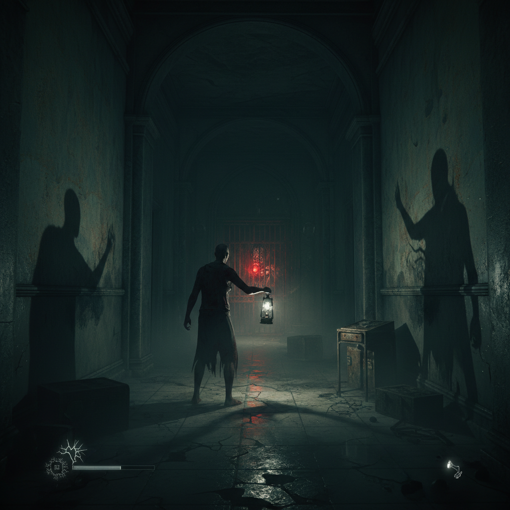 Horror gaming atmosphere — لعبة رعب للبلايستيشن 5