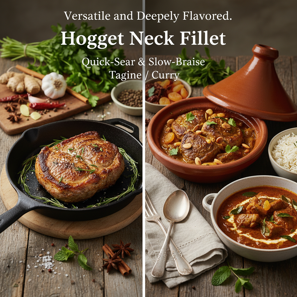 Hogget Neck Fillet — pasture-raised from Meadow and Moor farm, Sussex
