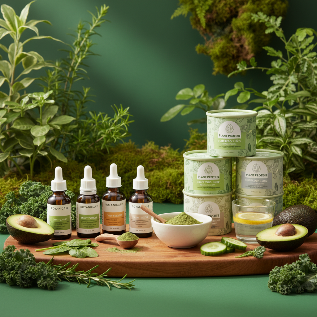 Natural product brand photography, earthy tones, clean white background, professional product styling